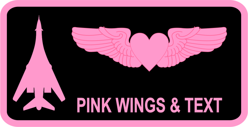 34 BS Spouses Pink Name Tag