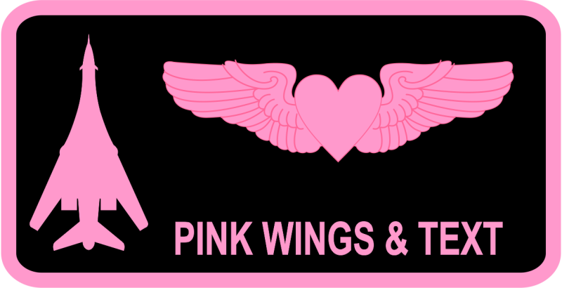 34 BS Spouses Pink Name Tag