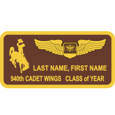 Image for AFROTC Det 940 Cadet Wings Name Tag
