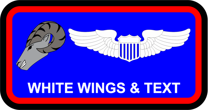 USAFSAM RAM Name Tag