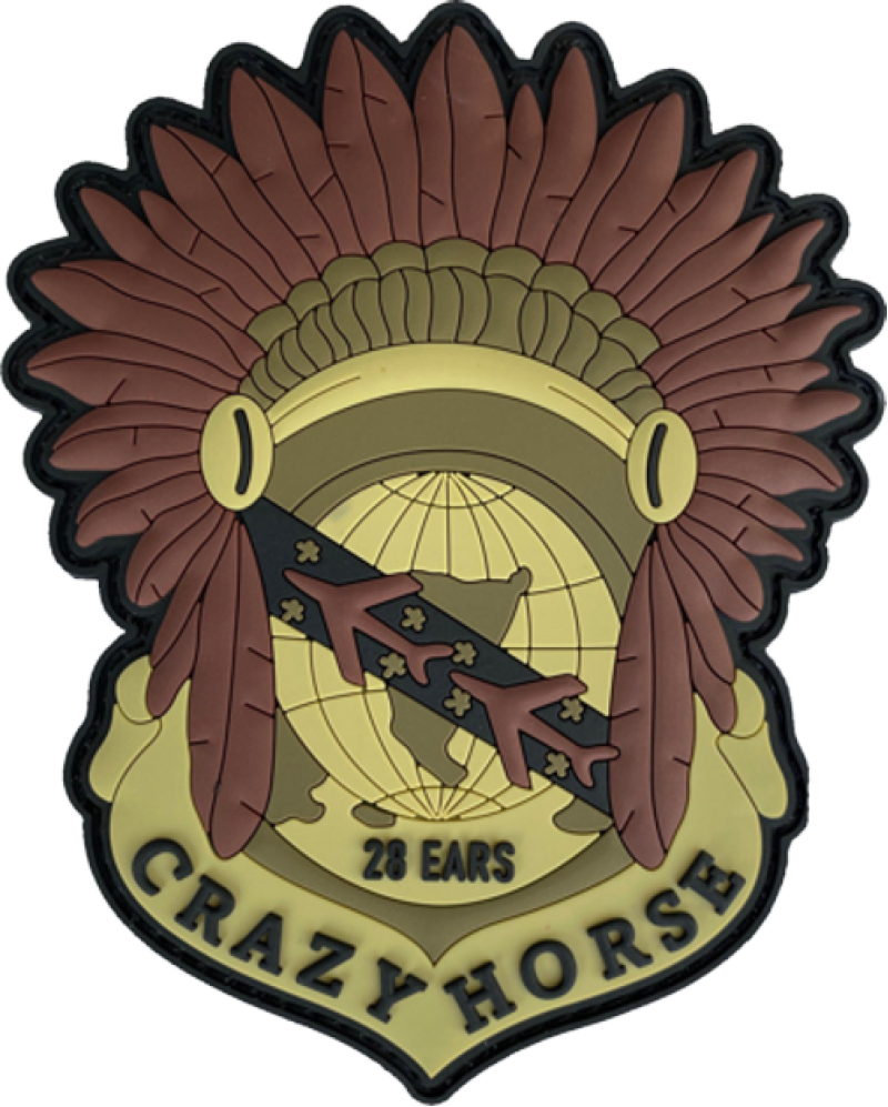 28 EARS Chief Crazy Horse PVC OCP Patch