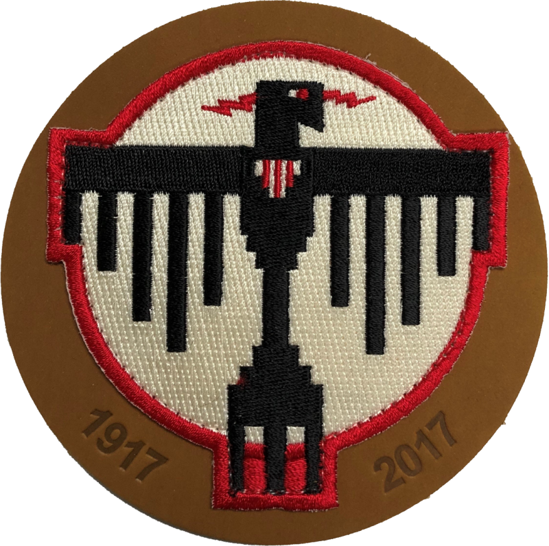 34 BS WWII Leather Patch