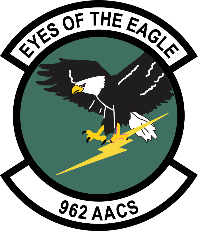 962 AACS Squadron Full-Color Patch