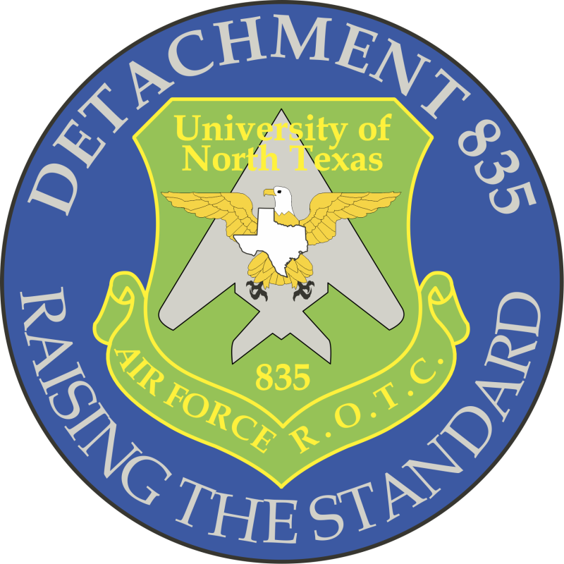 Univ of North Texas AFROTC Det 835 Patch