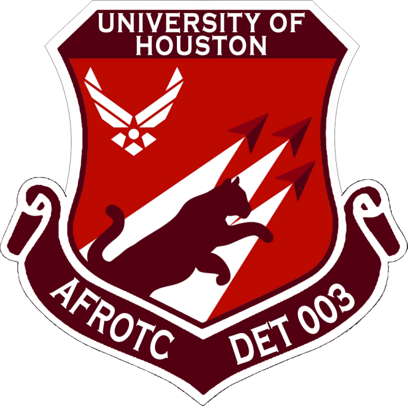 Univ of Houston AFROTC Det 003 Patch