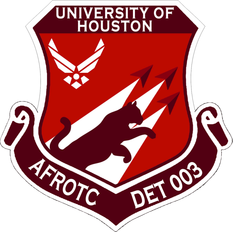 Univ of Houston AFROTC Det 003 Patch
