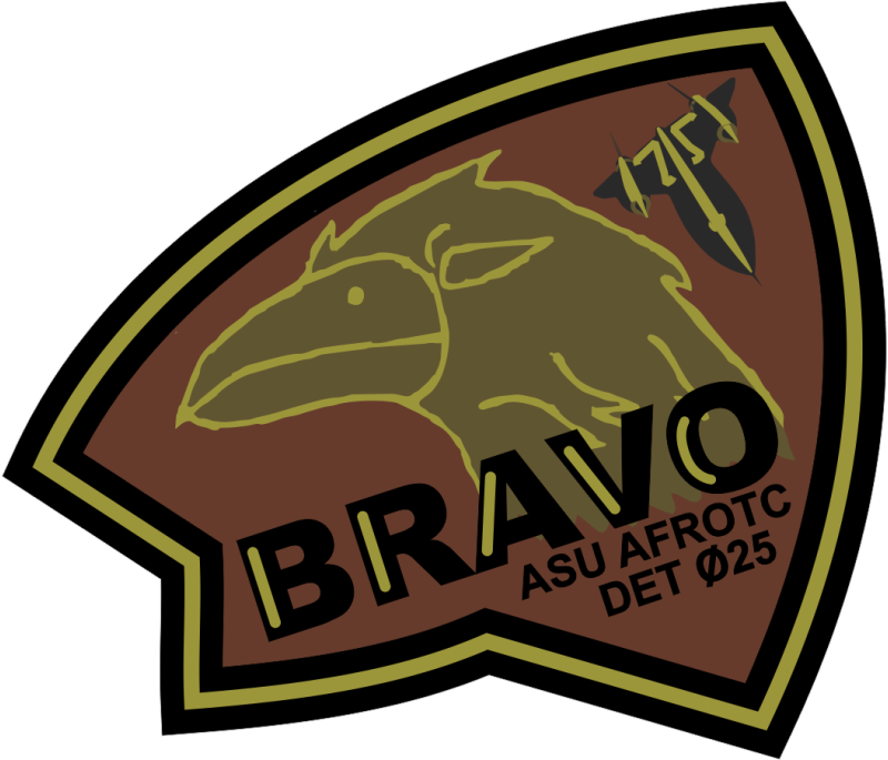 ASU Bravo ASU AFROTC Det 025 OCP Patch