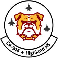 Image for AFJROTC CA-944 Full-Color Patch