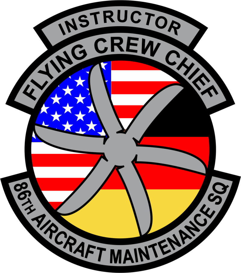 86 AMXS Prop Instructor Full Color Patch
