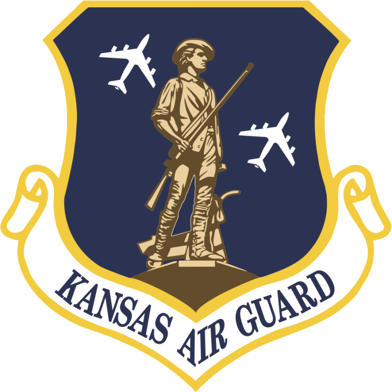Kansas ANG with KC-135 ANG Patch