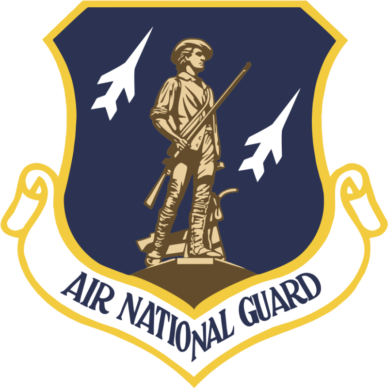 ANG Navy Background Patch