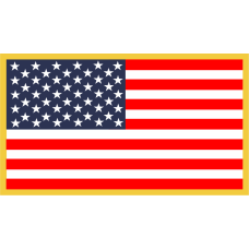 Image for Kansas ANG American Flag Navy Blue Patch