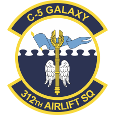 Image for 312 AS C-5 Galaxy Full-Color Patch