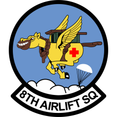 Image for 8 AS Full-Color Donkey with Wings Patch