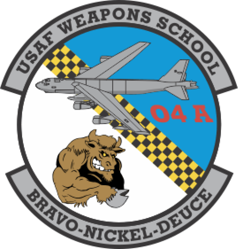 USAF Weapons School Bravo- Nickel- Deuce Patch
