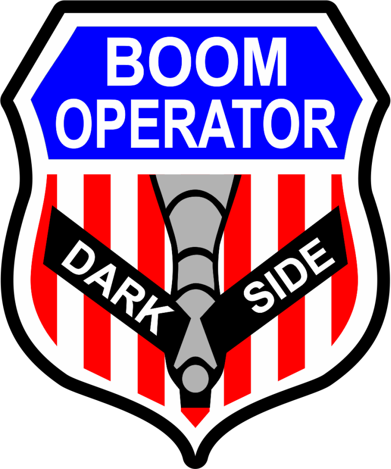 Dark Side Boom Operator Sticker