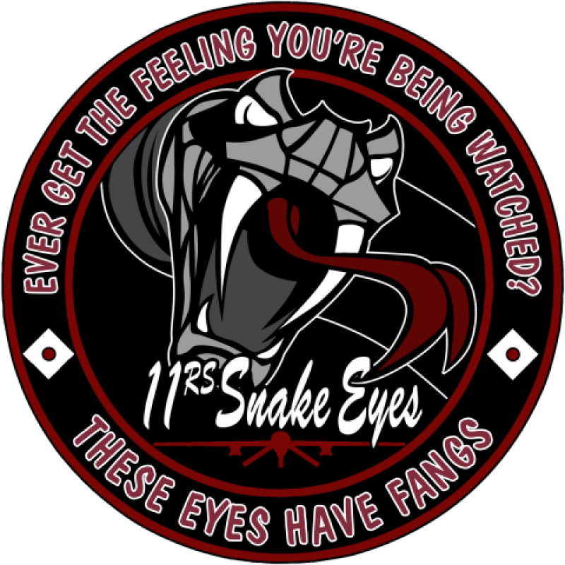 11 RS Snake Eyes Patch