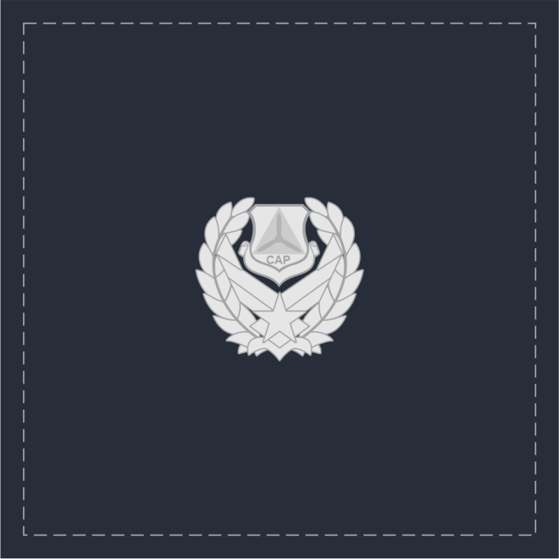 Civil Air Patrol Commander's Occupational Device Navy Blue