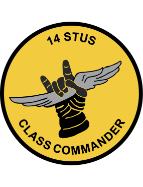 Image for 14 STUS Yellow Class Commander Patch