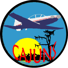 Image for Cajuns Flight Full Color Patch