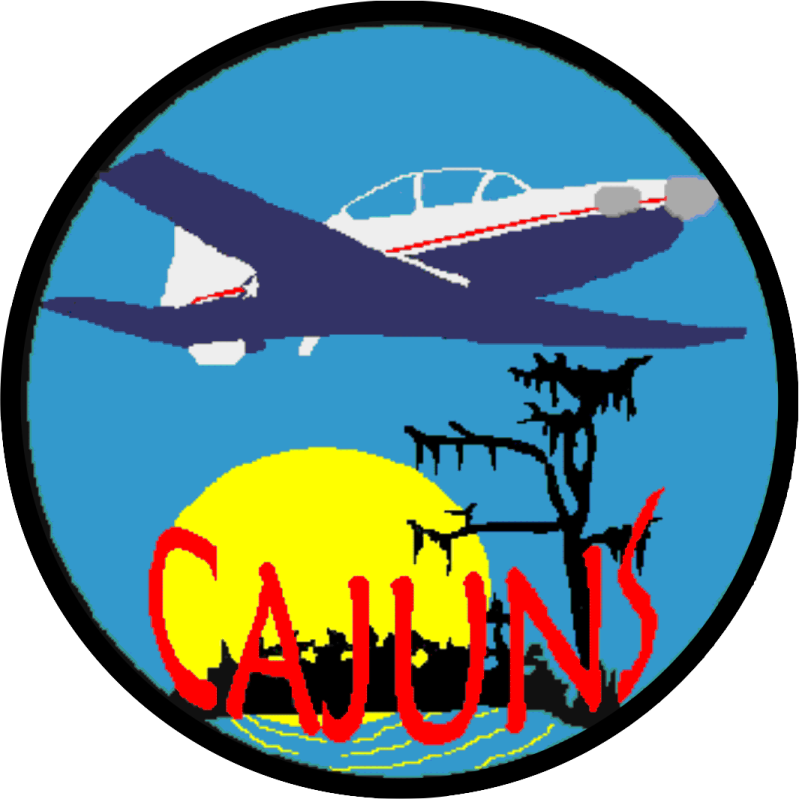 Cajuns Flight Full Color Patch