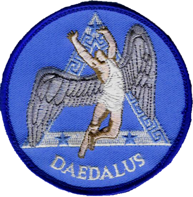 Daedalus Flight Full Color Patch