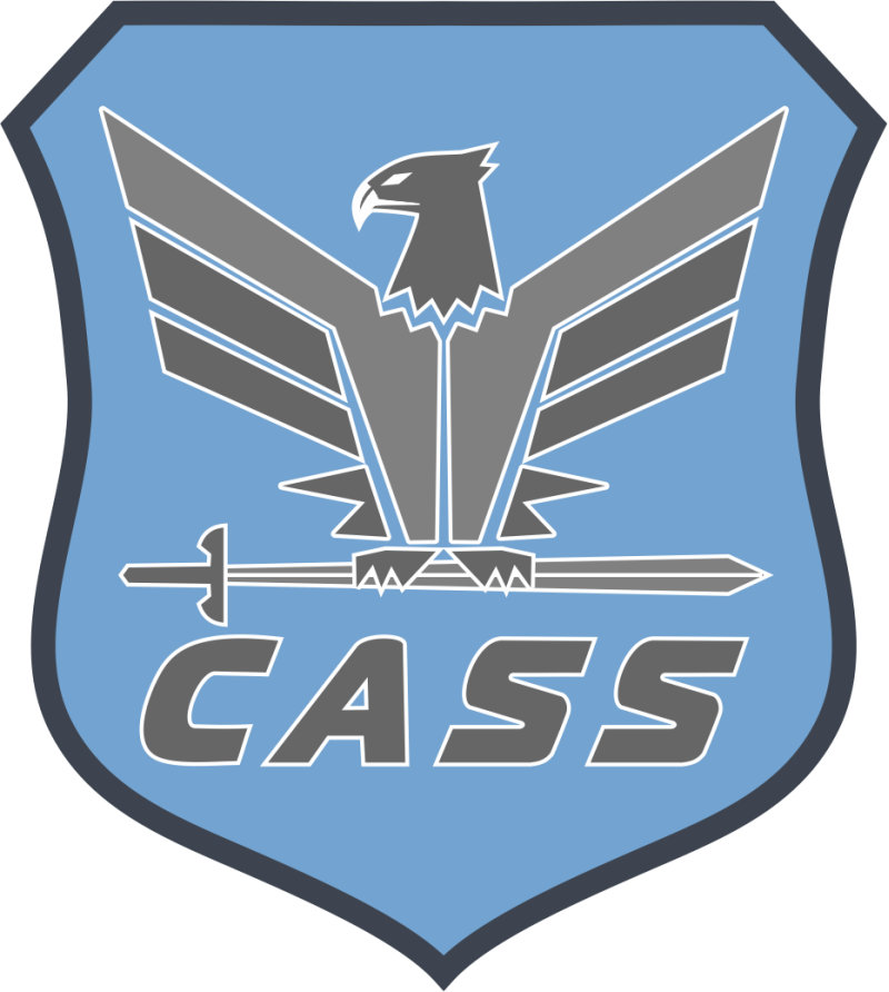 CASS AERO Blue Patch