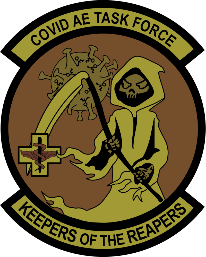 Travis AFB COVID Task Force OCP Patch
