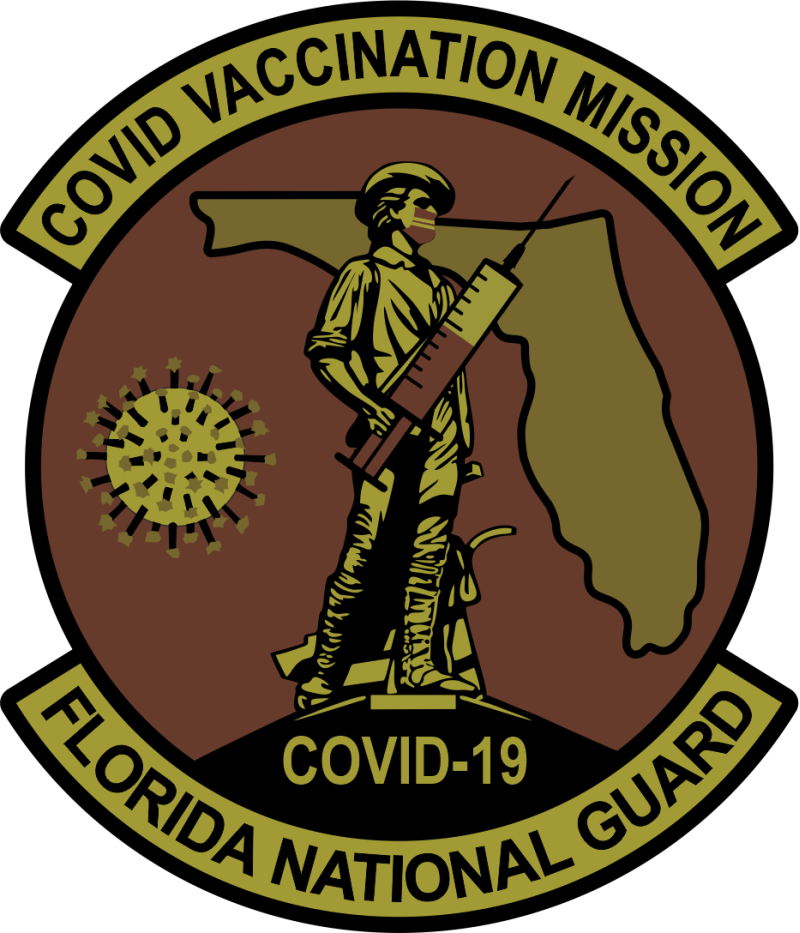 Florida National Guard Covid Vax Mission Patch