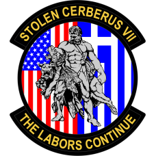 Image for 37 AS The Labors Continue Greece Full Color Patch