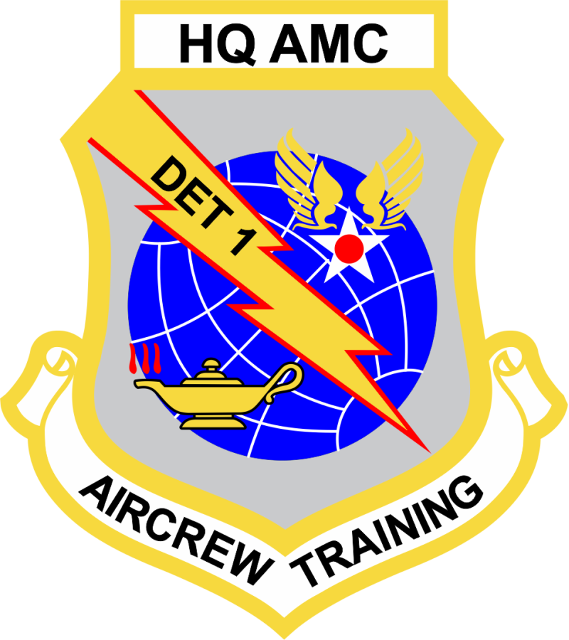 AOS Det 1 HQ AMC Aircrew Training Patch