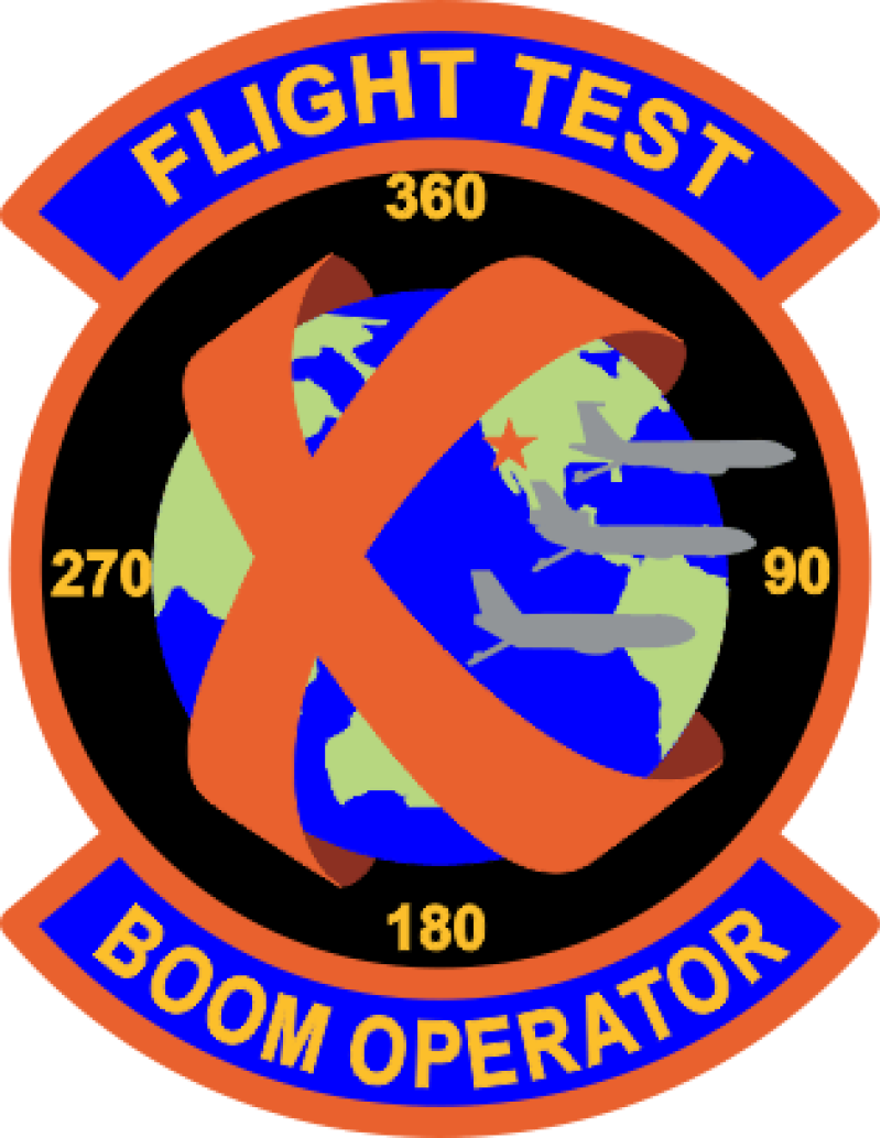 Flight Test Boom Operator Patch
