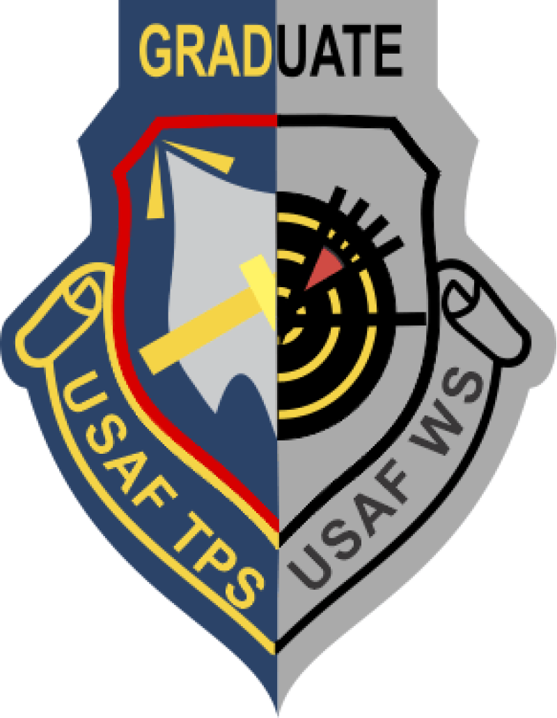 Graduate USAF TPS/WS Patch