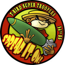 Image for 34 BS T-Bird Patch Full Color