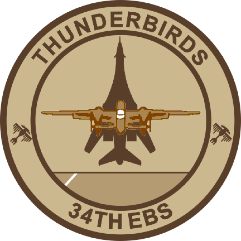 34 EBS Desert Patch