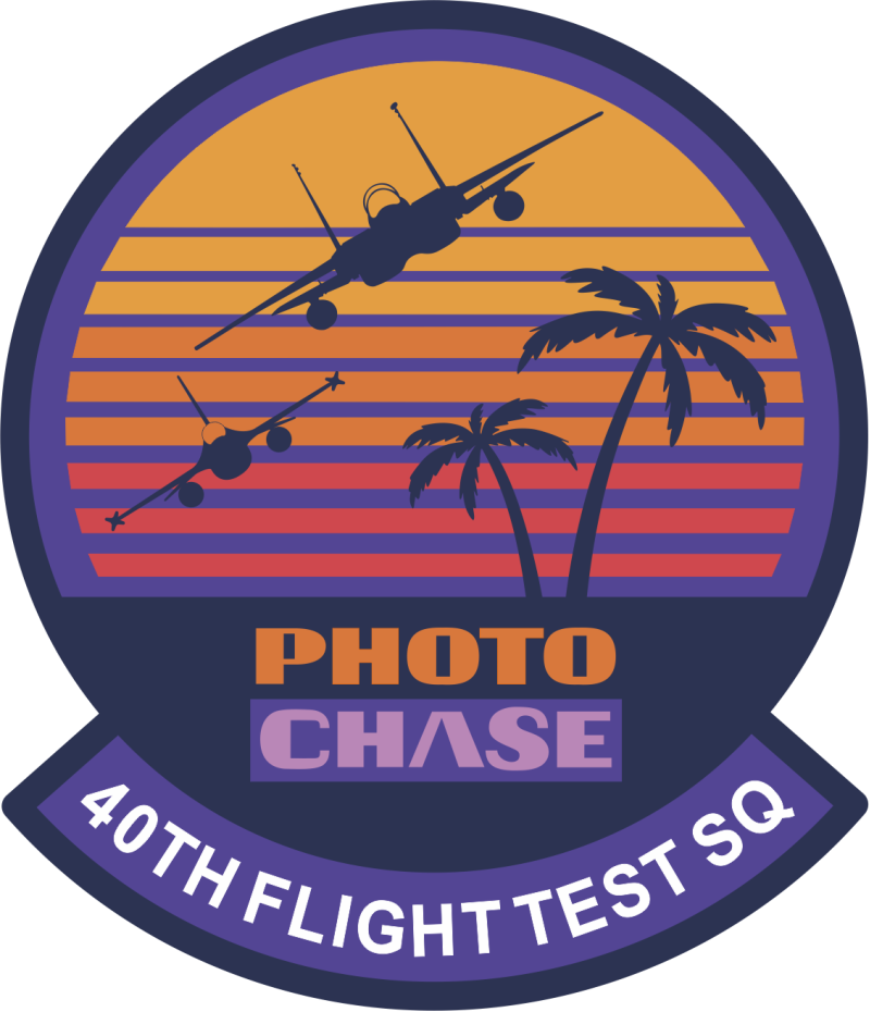 40 FLTS Photo Chase Patch