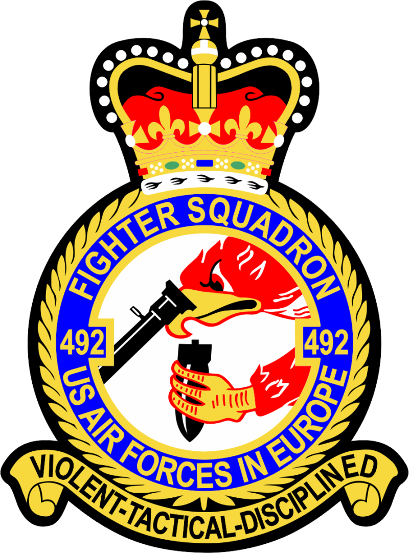 492 FS Violent-Tactical-Disciplined Patch