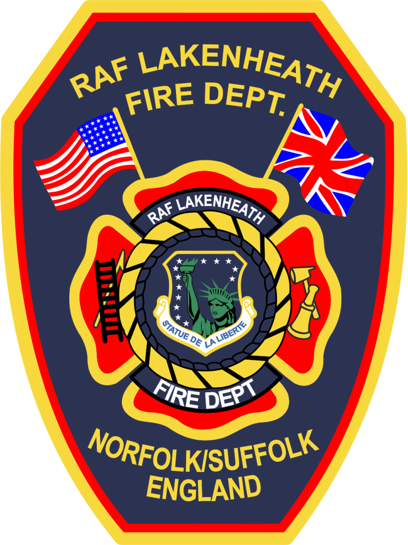 48 CES Fire Dept Full Color Patch