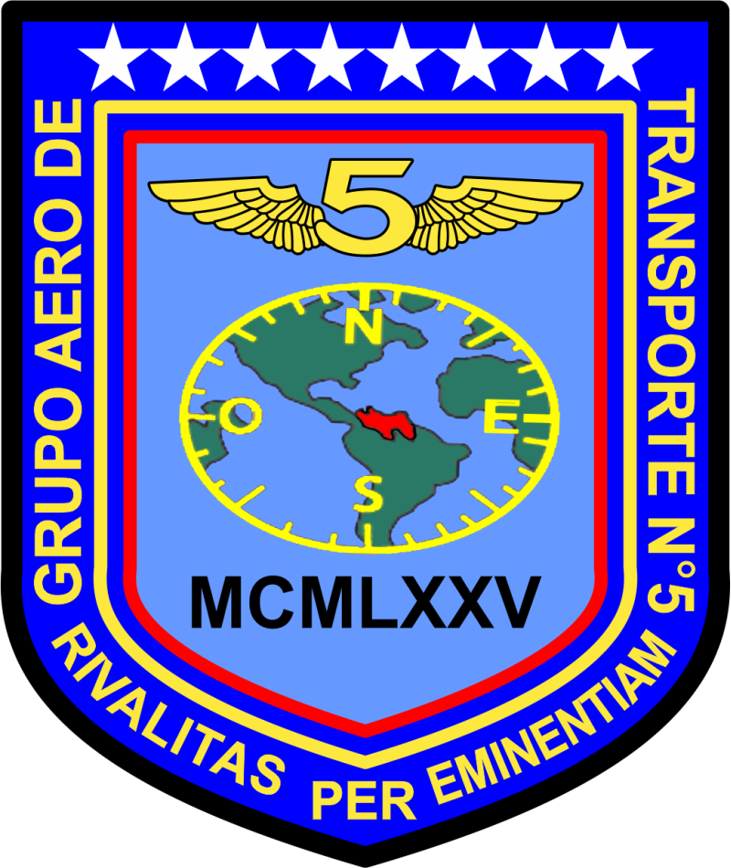 Venezuela Air Force Group 5 Grupo Aero Patch