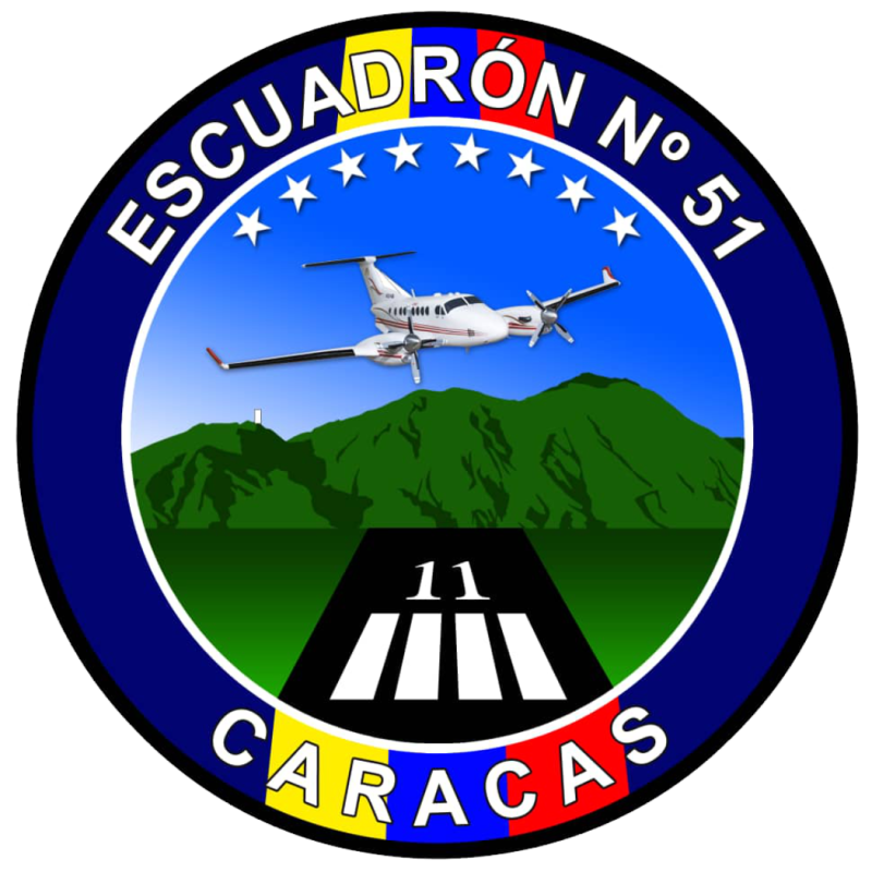 Venezuela AF - Escuadron No 51 Caracas Patch