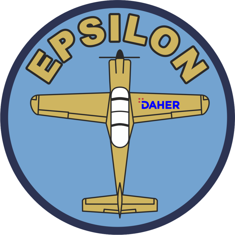 France 02-005 TB-30 Epsilon Daher Full-Color Sticker