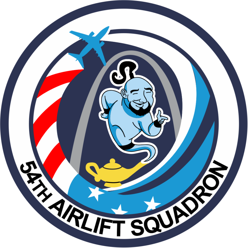 54 AS Geni Full Color Patch