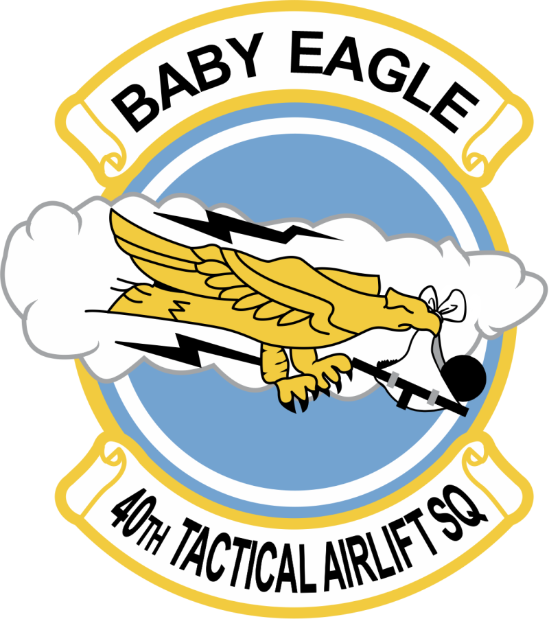 40 AS Baby Eagle Patch