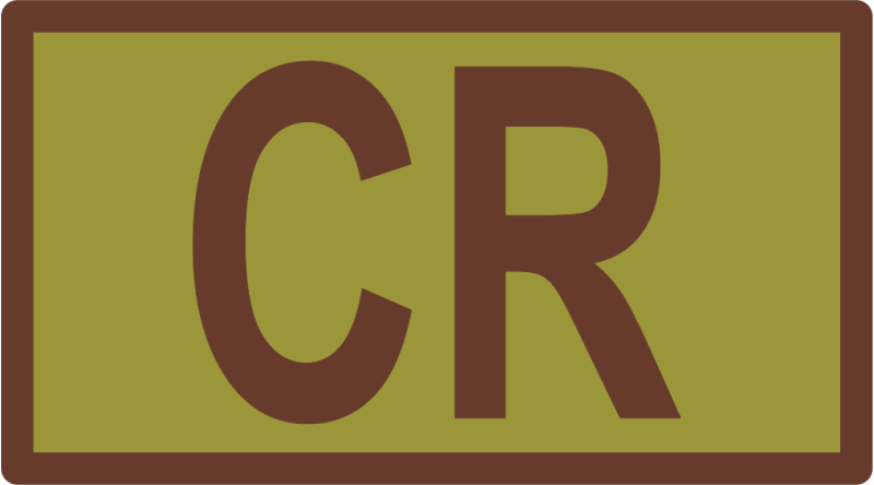 CR Job Patches OCP Medium Thick Font