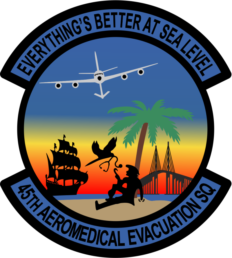 45 AES Sea Level Patch