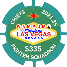 Image for 335 FS Las Vegas Poker Chip Patch