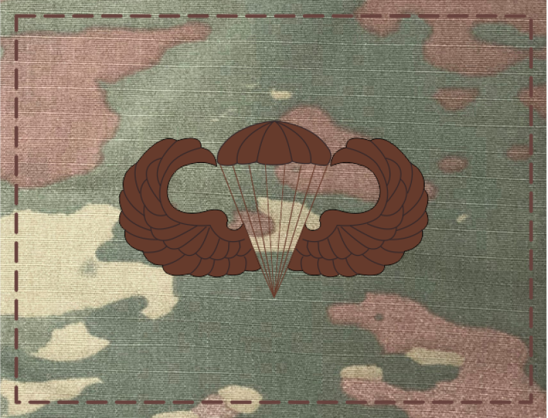 Parachute Jump Wings - Basic OCP Occupational Device