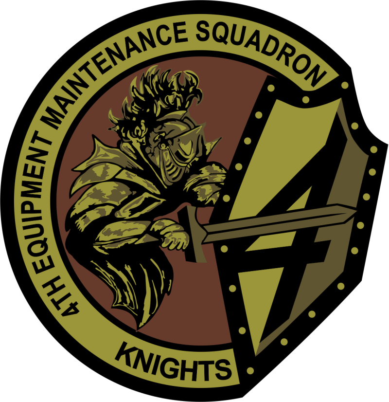4 EMS Knights OCP PVC Patch