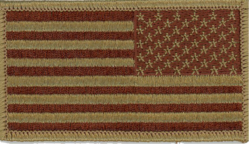American Flag OCP Right Arm Reverse Patch