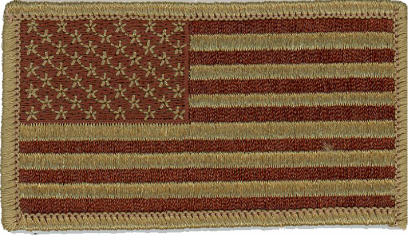 American Flag OCP Left Arm Patch